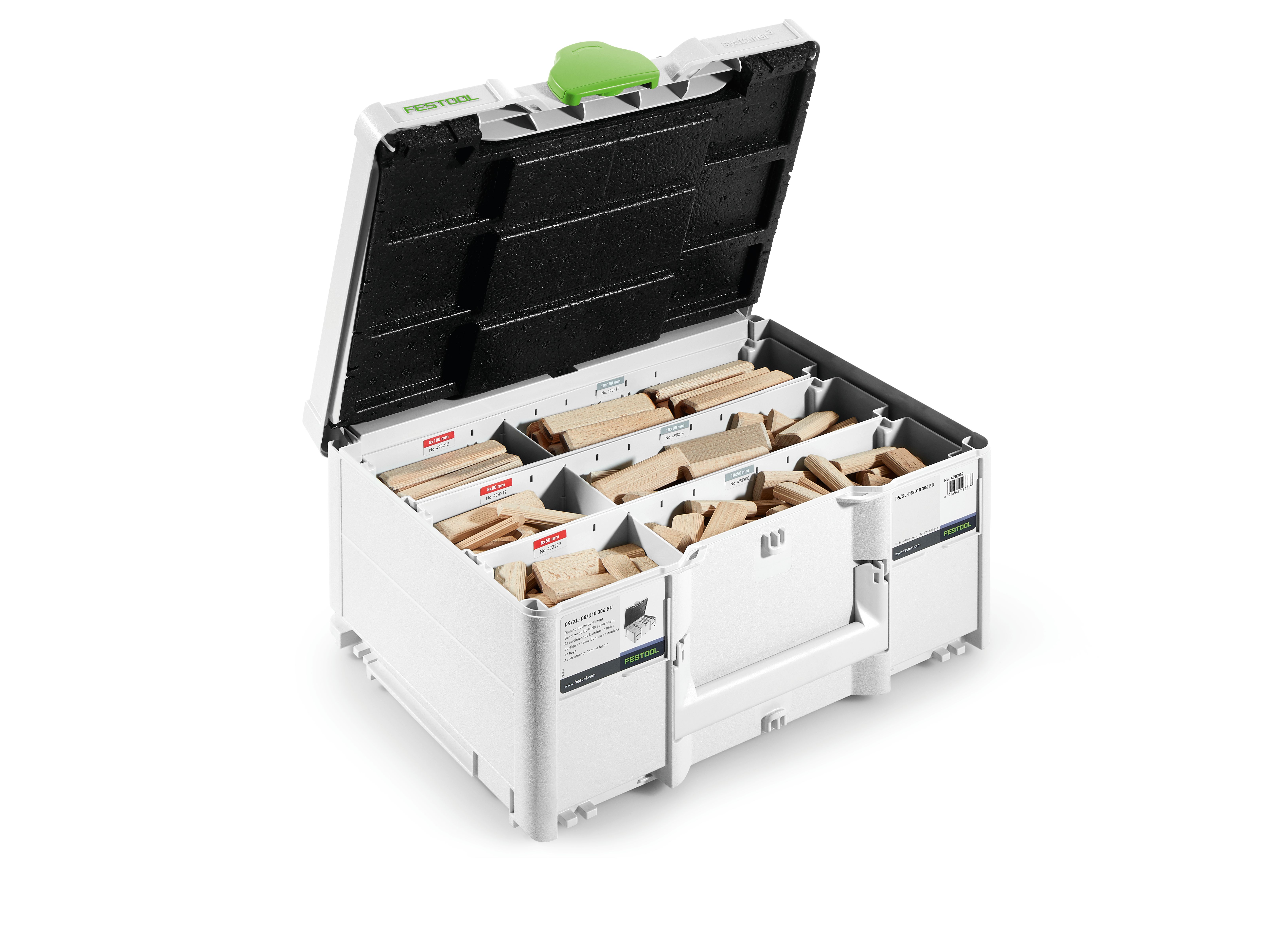 DOMINO XL Dübel Buche DS/XL D8/D10 306 BU