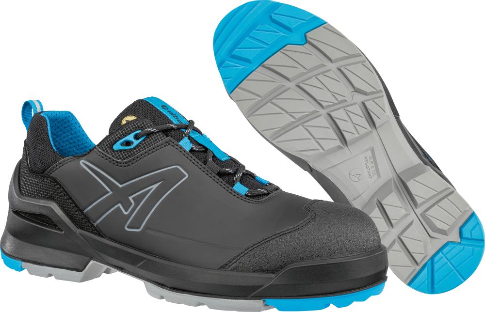 Albatros Sicherheitshalbschuh TARAVAL BLACK/BLUE LOW, S3L SR FO ESD