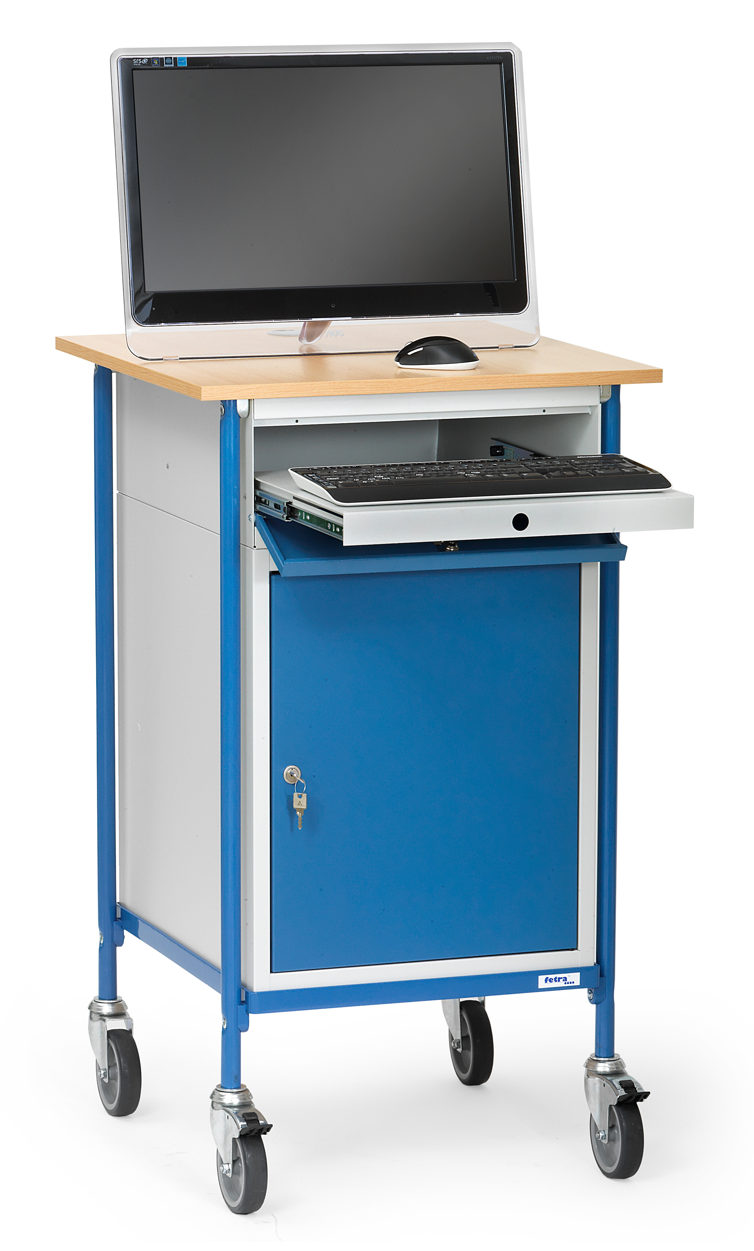 Rollpult für Computer