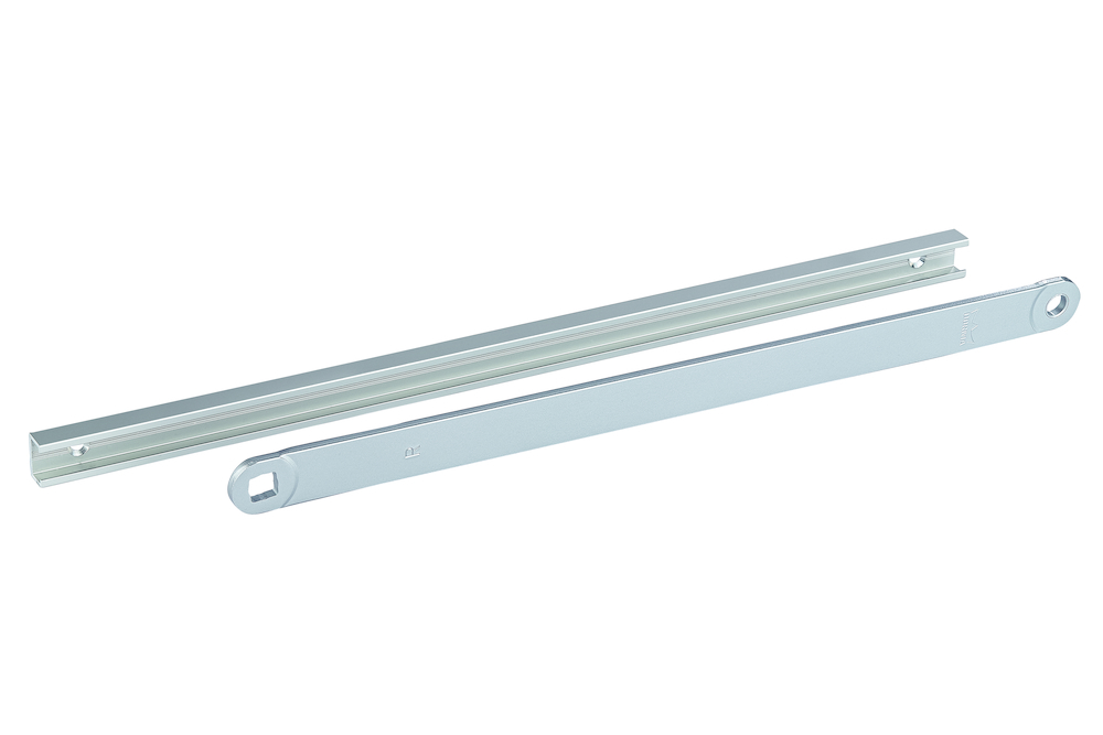 Produktbild dormakaba Gleitschiene G 96 N 20,DR,RAL 9006