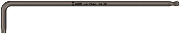 967 PKXL TORX® L-key, long, TX 20 x 137 mm