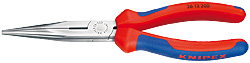 Knipex Flachrundzange mit Schneide 26 12 200 SB 200mm