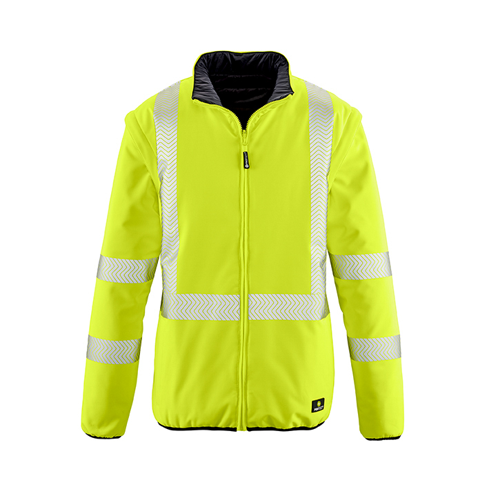4PROTECT® Warnschutz-Softshellwendejacke RENO