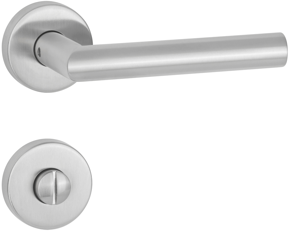 Produktbild HERMAT Drückergarnitur 1802/2036.K,Ros.,rd.,WC/S,8(8),ER,TS 38-42