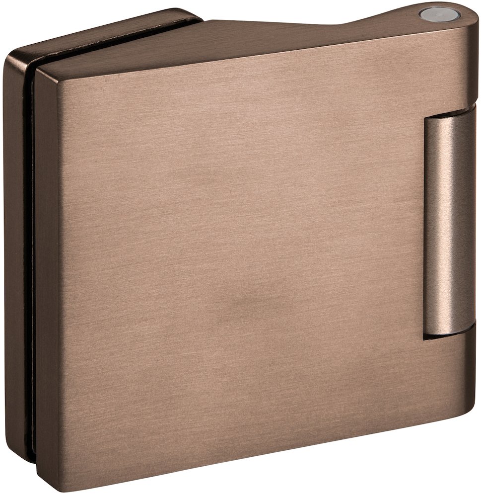 HERMAT Glastürband 6325,3tlg,FT24,kantig,bronzefarben matt