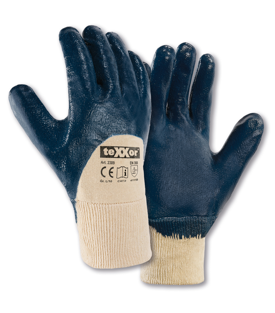 Artikelhauptbild teXXor® Nitril-Handschuhe STRICKBUND