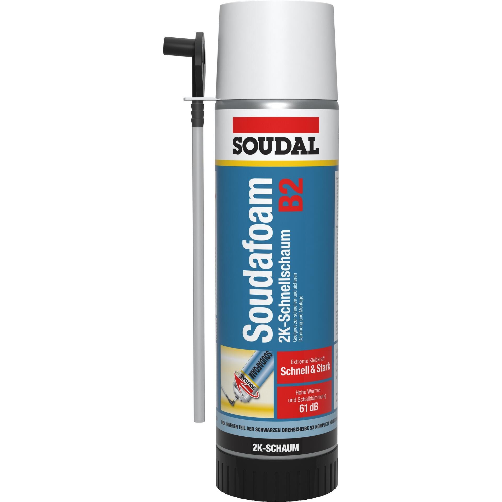 Soudal Soudafoam 2K B2 (Profi-Adapterschaum) 400 ml Grün