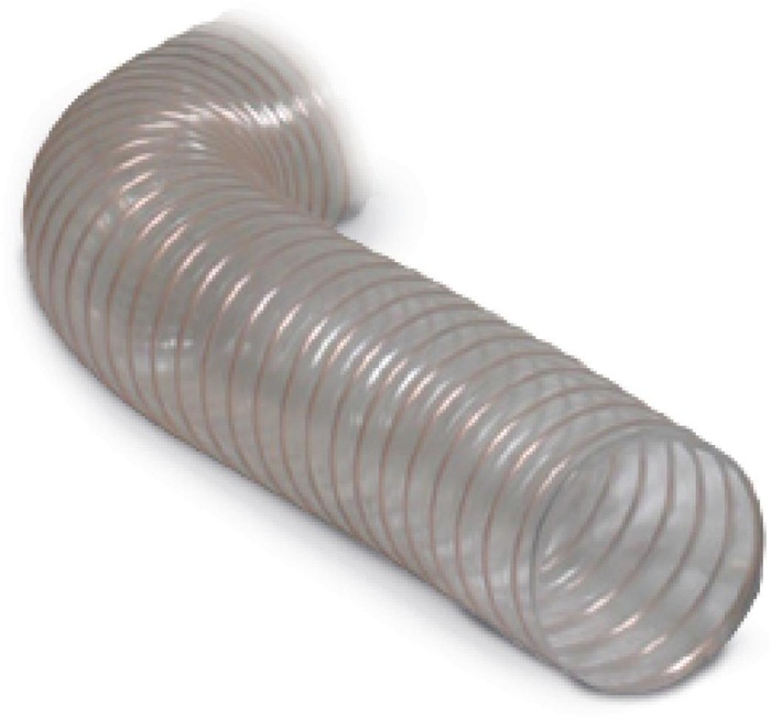 Stürmer HOLZKRAFT Saugschlauch NW 100mm 10 m transparent mit Spirale