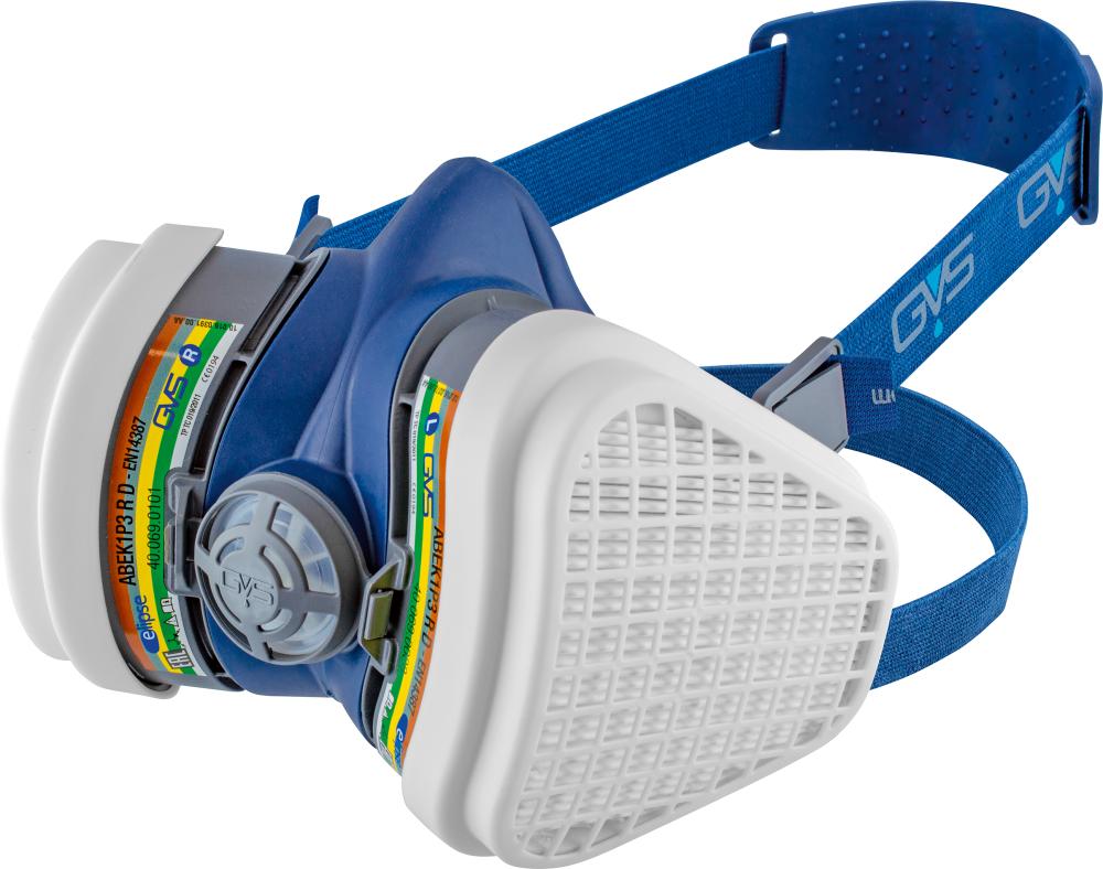 GVS Mehrweg-Halbmaske Elipse ABEK1-P3 RD