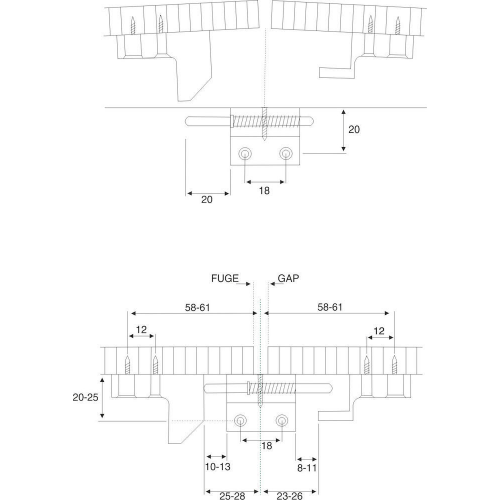 Maßzeichnung, CAD-Diagramm, Diagramm