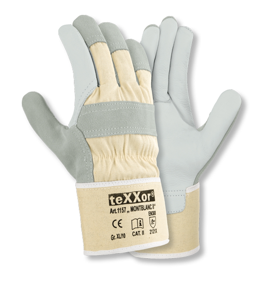 teXXor® Rindvollleder-Handschuhe MONTBLANC II 10