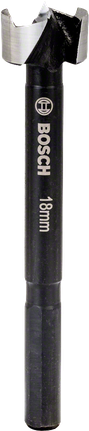 Bosch Forstner drill bit 18mm for precise flat-bottom holes., Steinbohrer, 18 mm, Hartmetallkopf, Bosch, SDS-Bohrer
