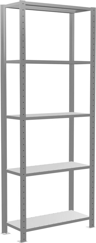 SCHULTE Lagertechnik Steckregal, mit Längenriegel, Fachlast 150 kg