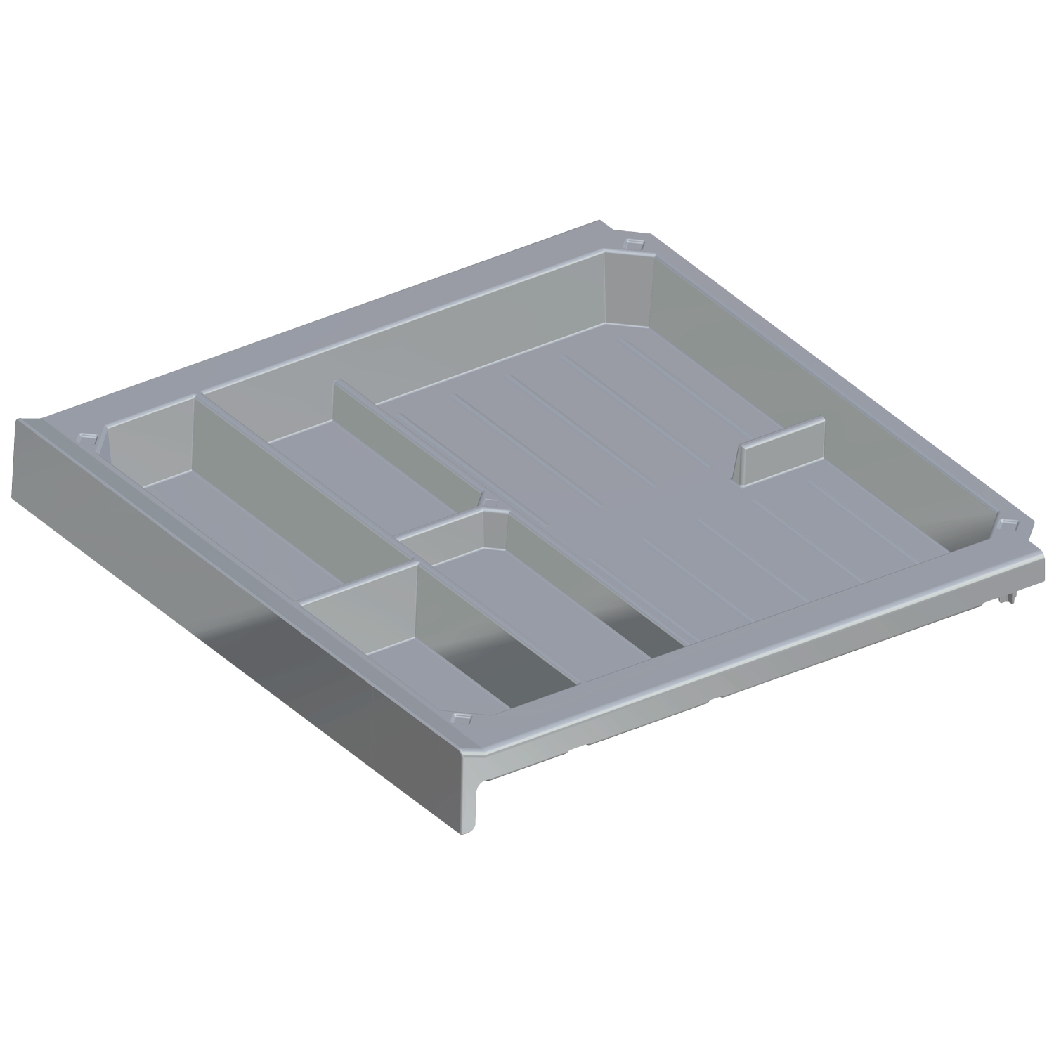 HETTICH SmarTray Schale, Höhe 40 mm, Aluminium Optik