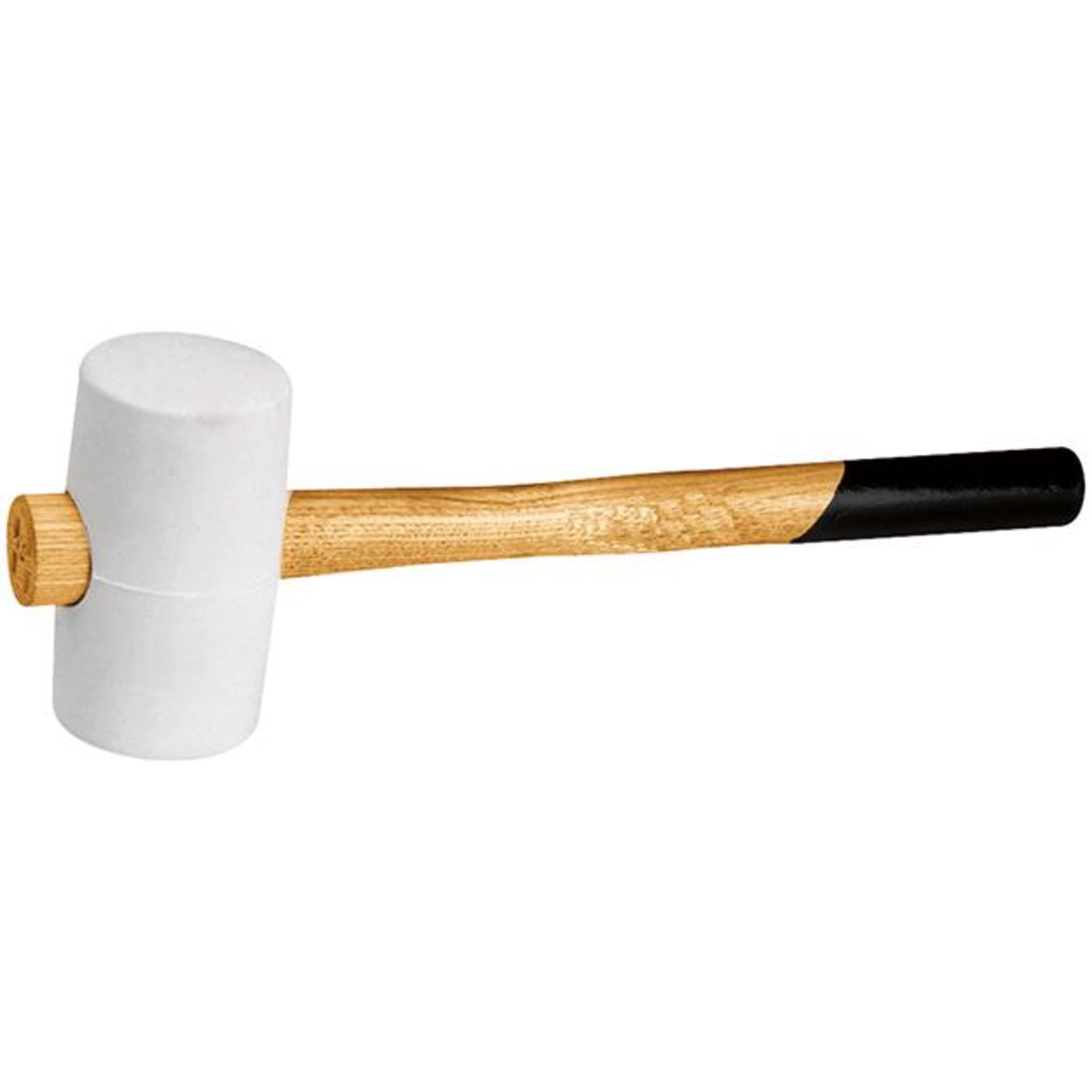 Fortis Gummi-Komp.Hammer farblos 54mm flach/flach