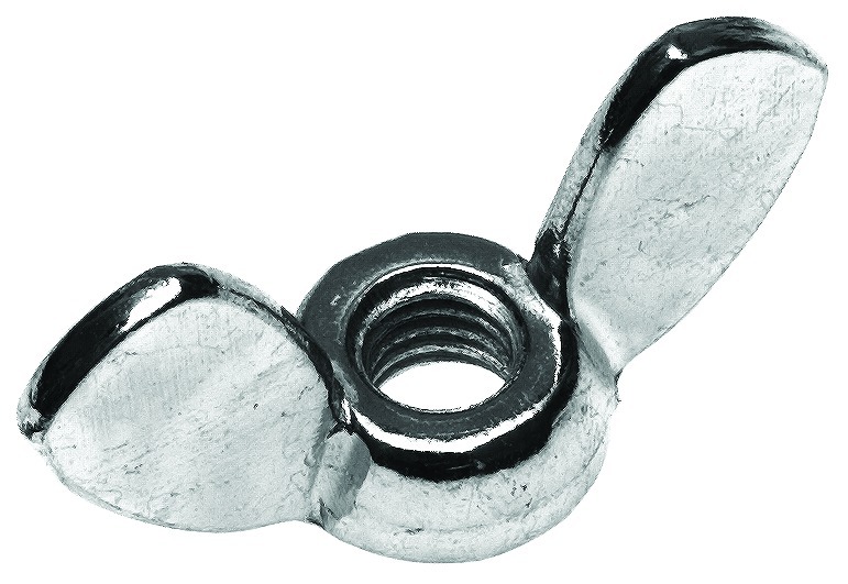 HSI DIN 315 Edelstahl blank Flügelmutter