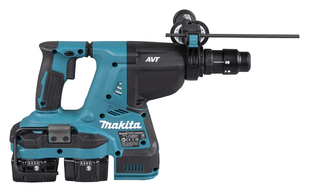 Makita Akku-Kombihammer DHR281ZJ 2x18V SDS-Plus bürstenloser Motor 2,9 Joule