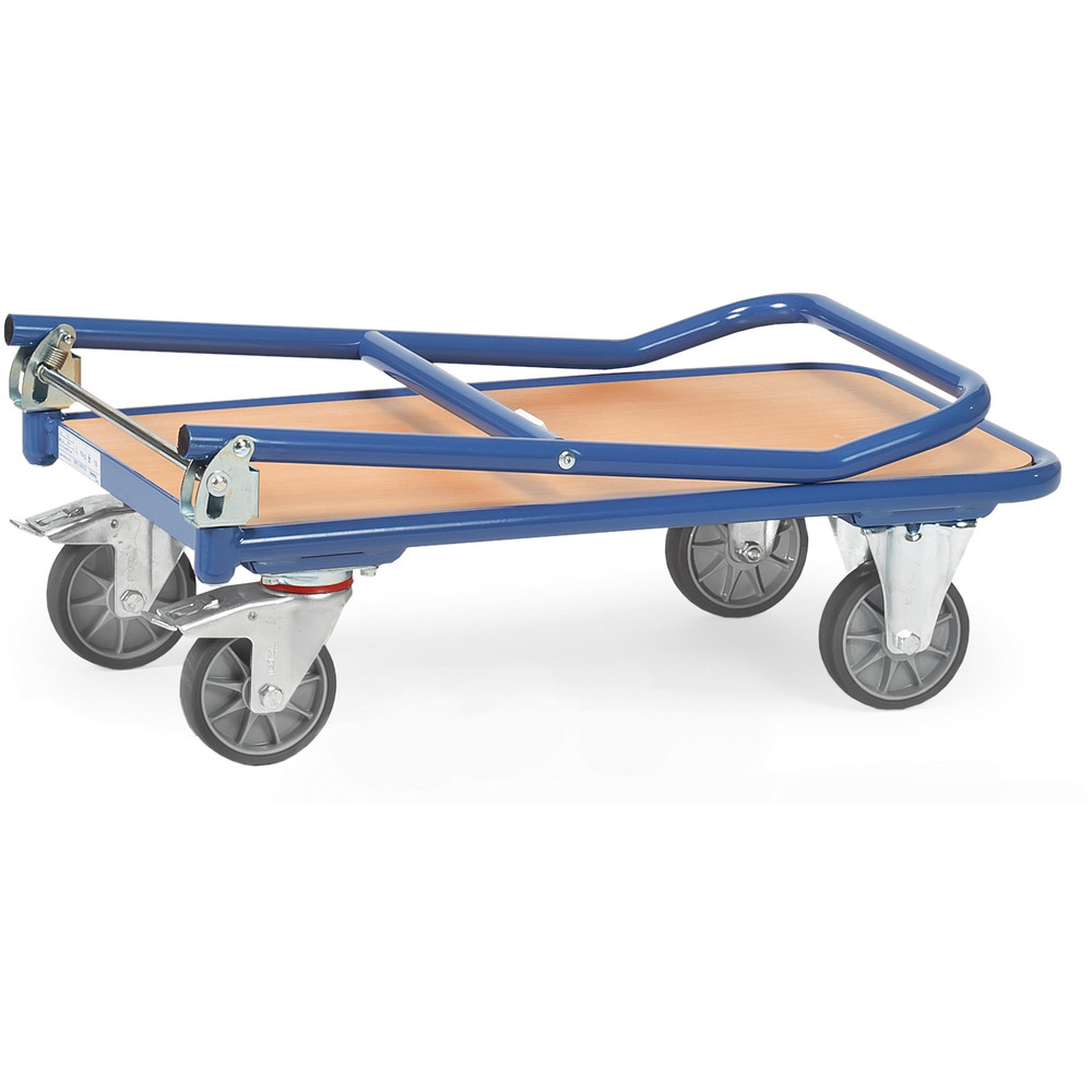 Fetra Klappwagen 1132 250 kg Stahlrohr pulverbeschichtet Holzwerkstoffplatte