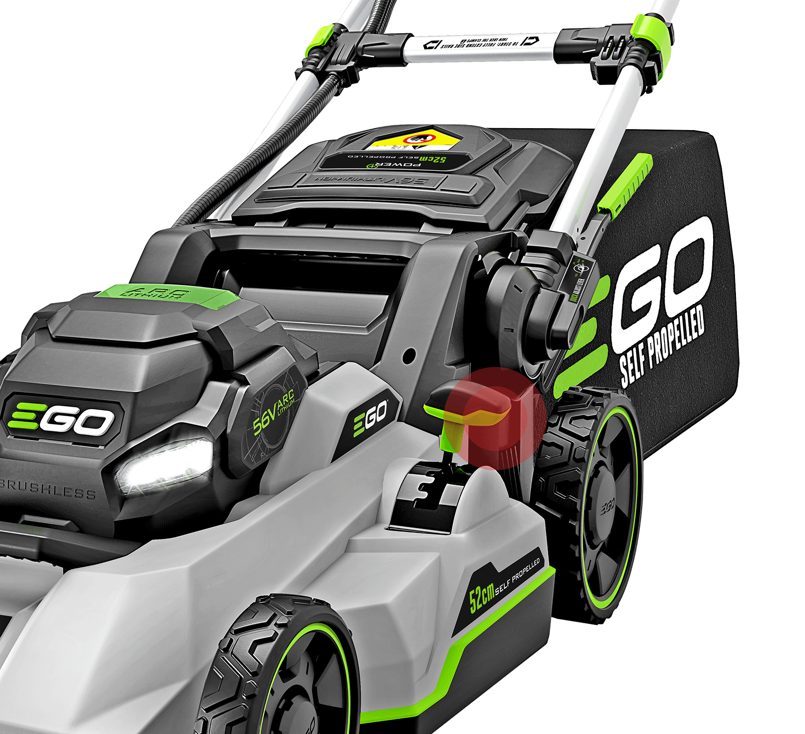 EGO LM1700E Akku-Rasenmäher 42cm mit Radantrieb ohne Akku & Ladegerät