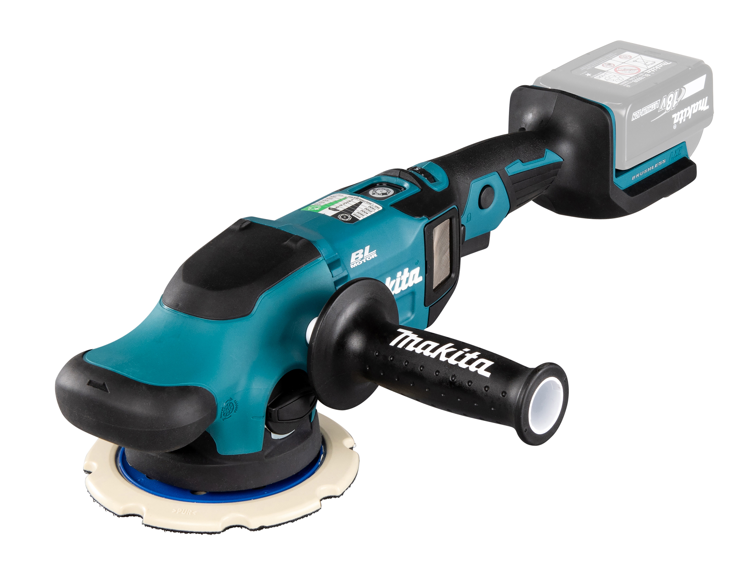 Makita Akku-Exzenterpolierer DPO600Z
