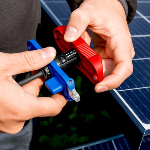 Knipex Montagewerkzeug-Set für Solar-Steckverbinder MC4® & MC4® Evo 2