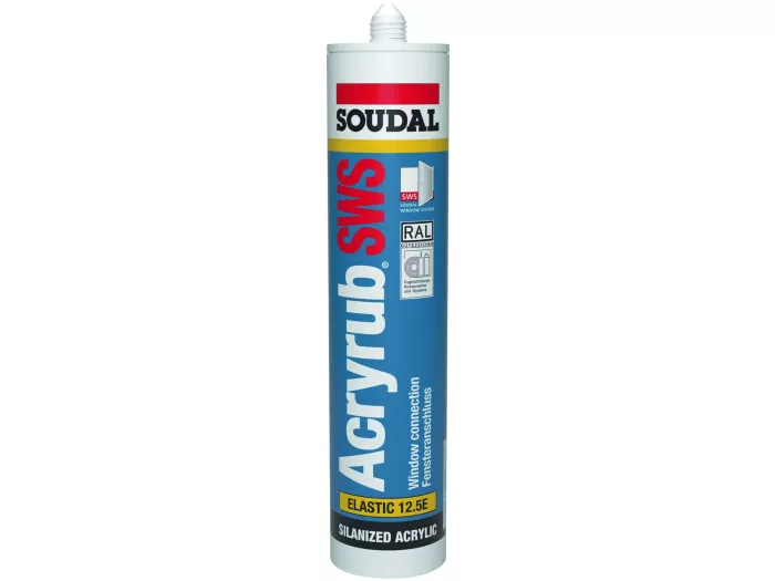 Soudal Acryrub SWS weiß Kartusche 310ml SWS-System