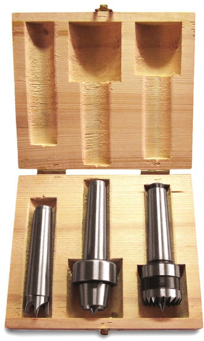 Stürmer Holzstar Mitnehmerset MK2, 3-teilig, 5931056, mit Konusaufnahme MK2