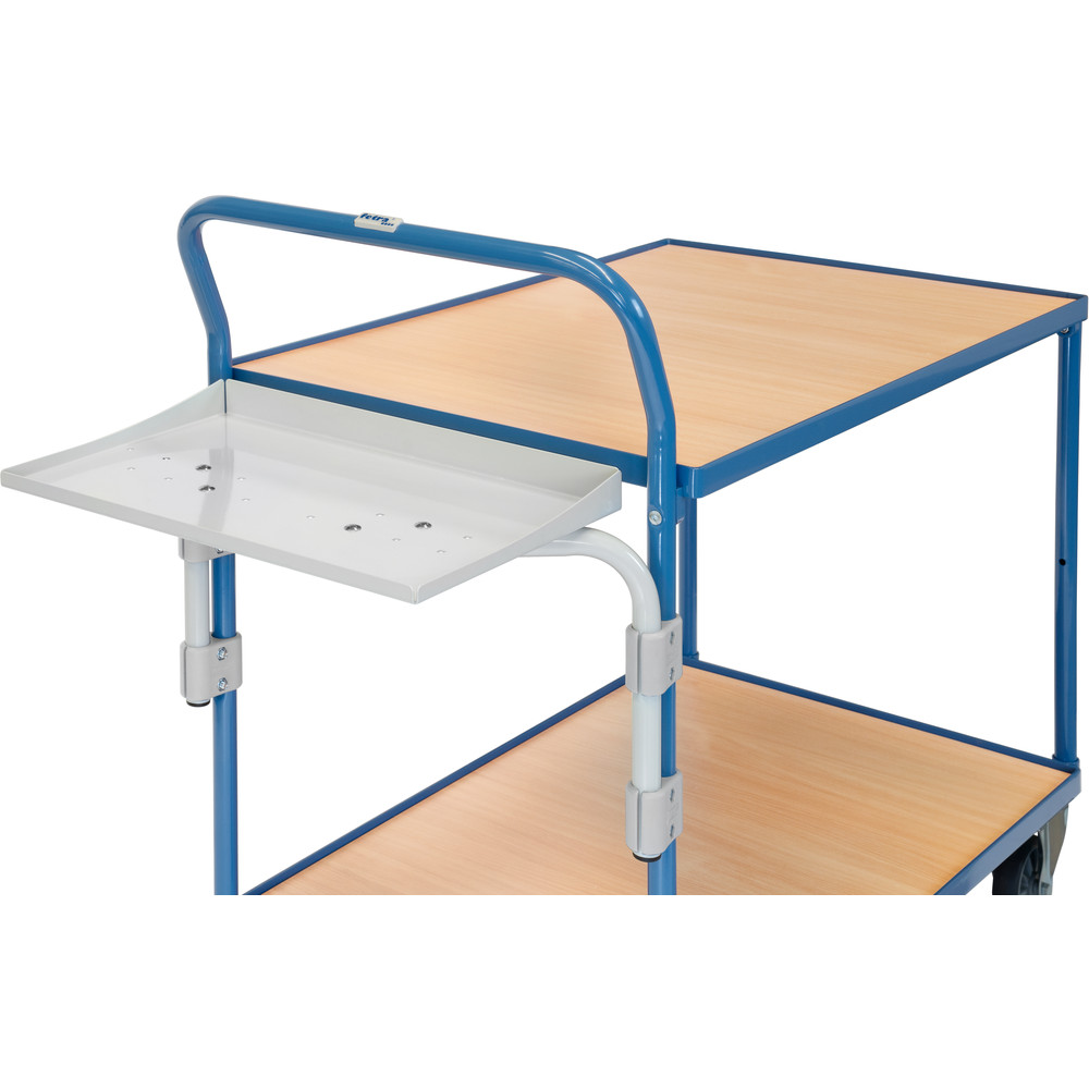 Fetra Ablageschale 1381 Anbausatz Stahlblech RAL 7035 lichtgrau 25 kg Tragkraft