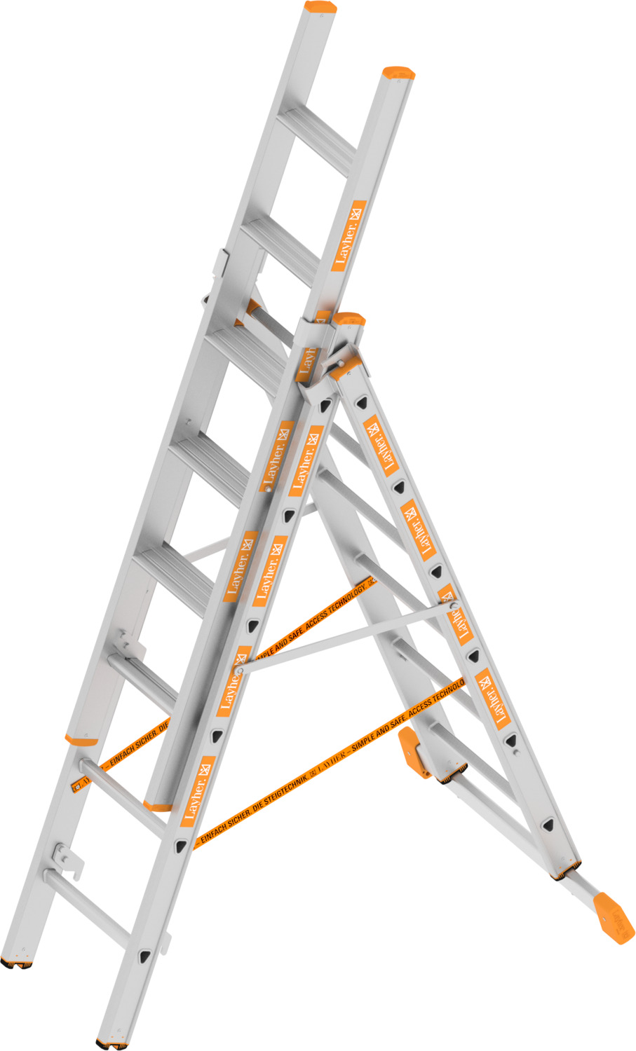 Layher Allzweckleiter mit Stufen Product picture