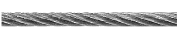 Vormann Edelstahl-Drahtseil 5 mm 7x19+Stahl V4A auf Spule 70 m