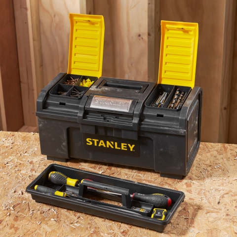 Stanley Werkzeugkiste Basic 19 Zoll 1-79-217 Schnellverschluss Organizer