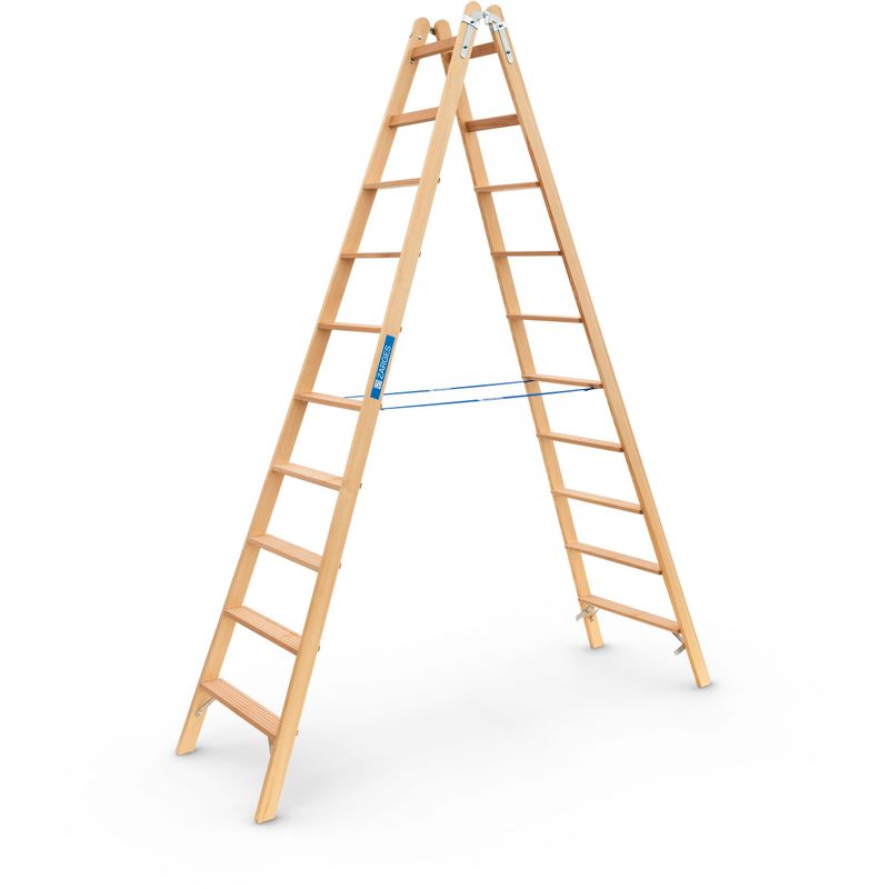ZARGES Crestastep B - Holz-Stufenleiter