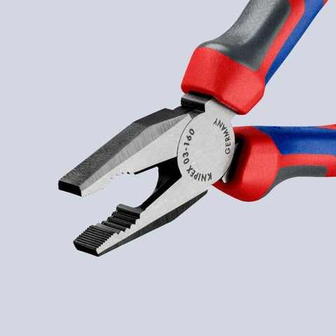 Knipex Kombizange 03 02 160 mit Comfort-Griffen 160mm schwarz atramentiert