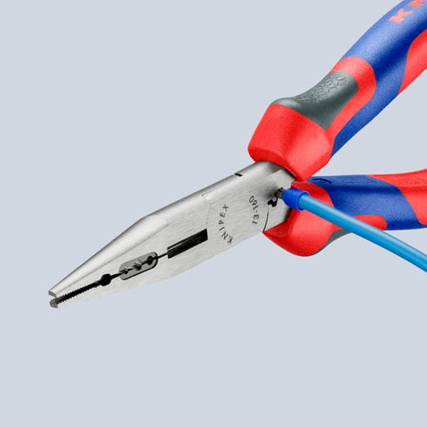 Knipex Verdrahtungszange 13 02 160 poliert Comfort-Griffe 160mm 0,5-2,5mm²