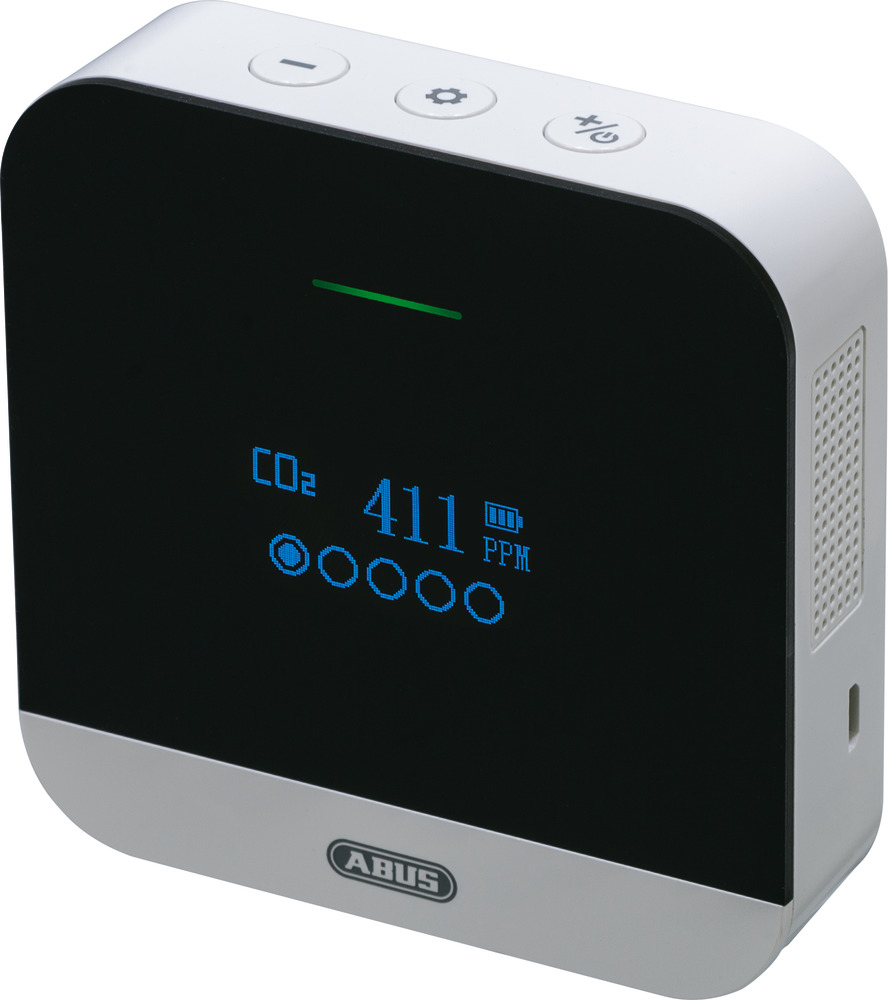 Draufsicht | CO2 Warnmelder AirSecure CO2WM110