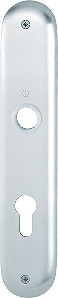 HOPPE Langschildpaar 273P, oval o. No., PZ 72, F1