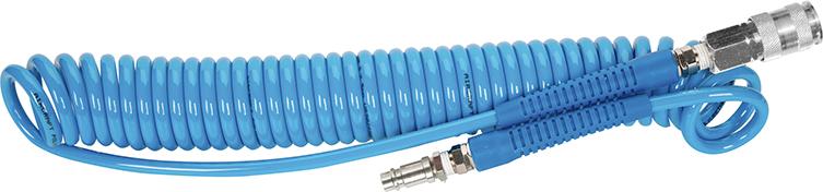 Aircraft Spiralschlauch PRO 5x 8mm 6m, Drehgelenk