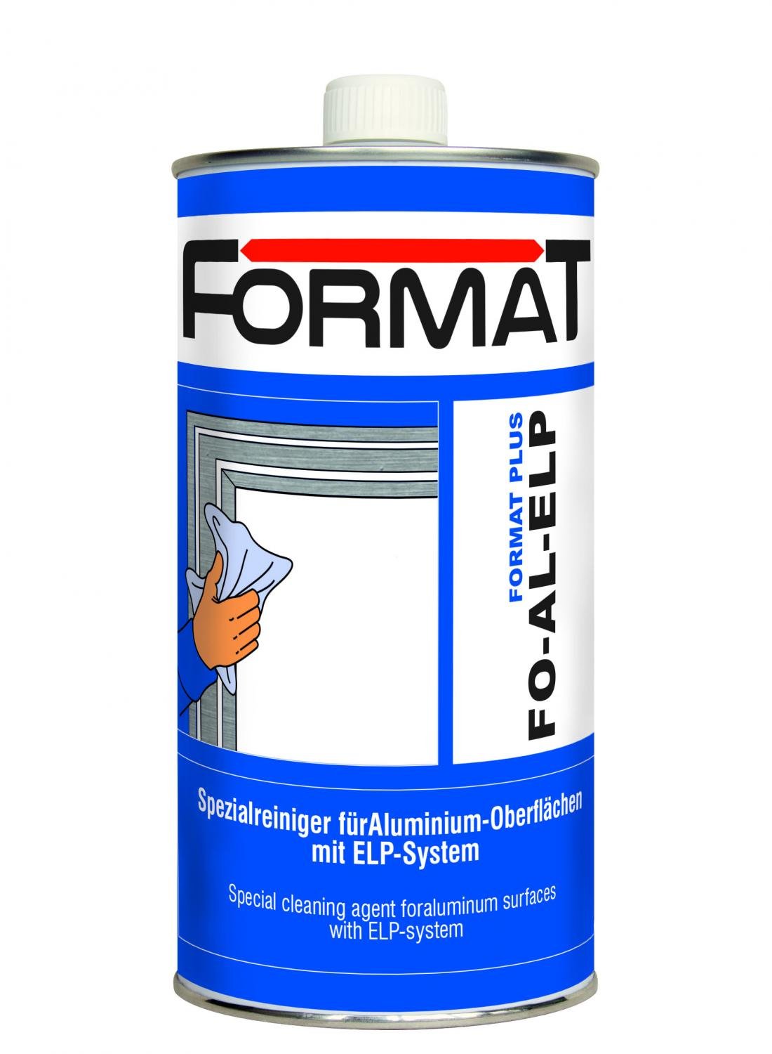 Format FO-AL-ELP Reinigunsmittel u. Montagehilfe f. Aluminium Oberflächen  Dose