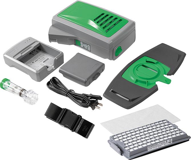 GVS Grundset RPB PX5, Gürtel, Luftmengenmesser,Akku, Ladegerät Set EUUK