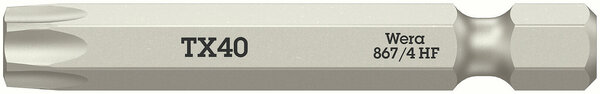 867/4 TORX® HF Bits with holding function, TX 40 x 50 mm, Gerät