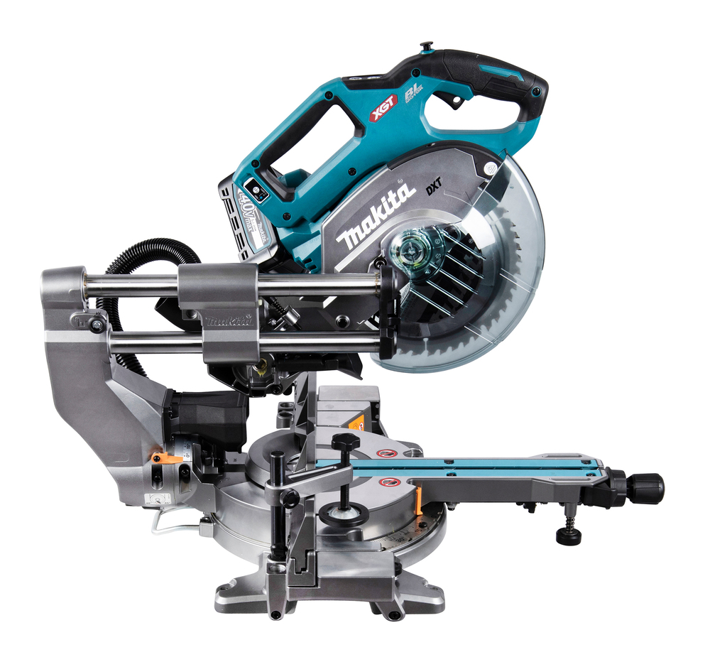 Makita Akku-Kapp- und Gehrungssäge LS002G 40V max. (ohne Akku, ohne Ladegerät) inkl. AWS Funk-Adapter