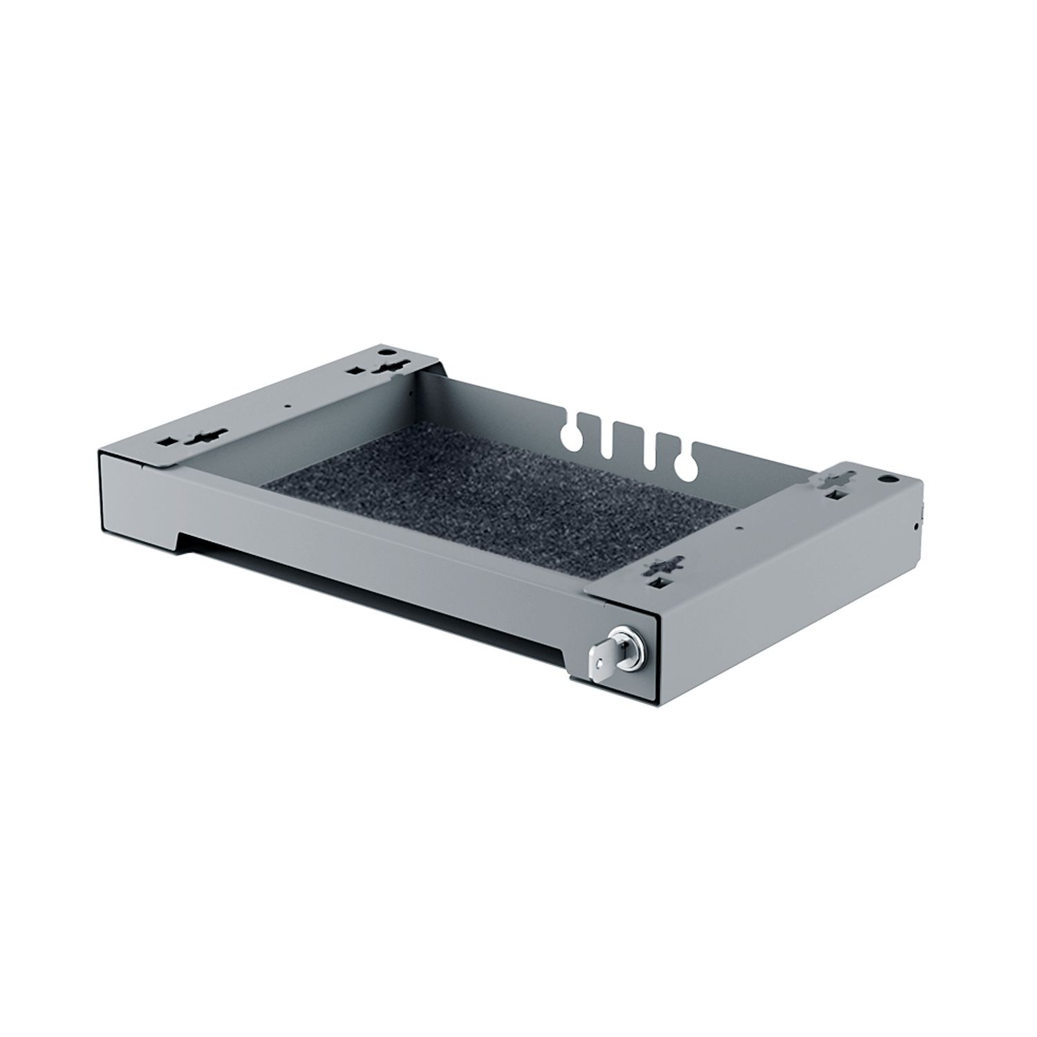 HETTICH SmarTray Stahl 50 mm mit Kassette (Einzelverpackung), anthrazit