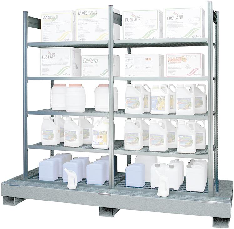 LaCont Regal mit Standwanne GR2-G-Standwanne vzk. LACONT