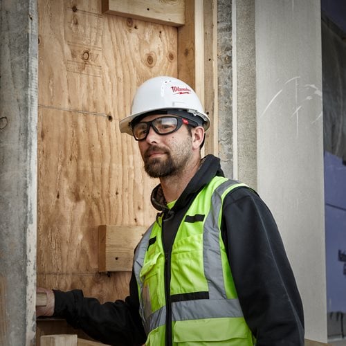 Milwaukee Premium Schutzbrille klar mit Schaumstoffauflage