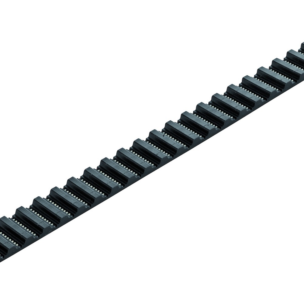 Produktbild Schiebet.-Zahnriemen, P 10 T5, zum Einspannen,B 10mm,S 2,2mm, Gummi schwarz