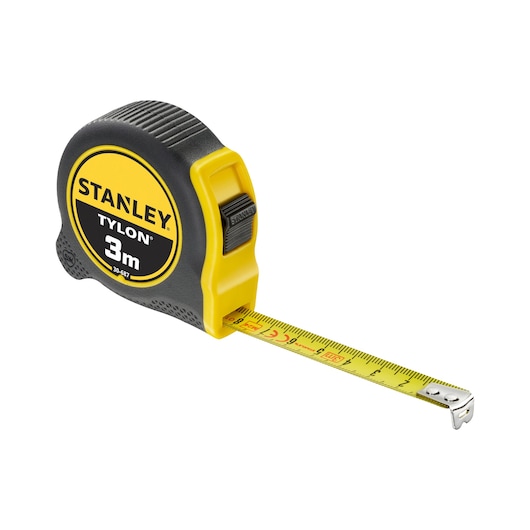 Stanley Bandmaß Tylon™ 3m 12,7mm Genauigkeitsklasse II mit Gürtelclip