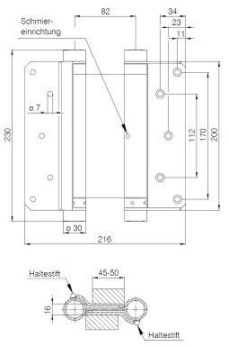 Technische Zeichnung
