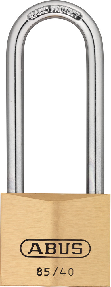 Hauptansicht | Vorhangschloss Messing 85/40HB63 Lock-Tag