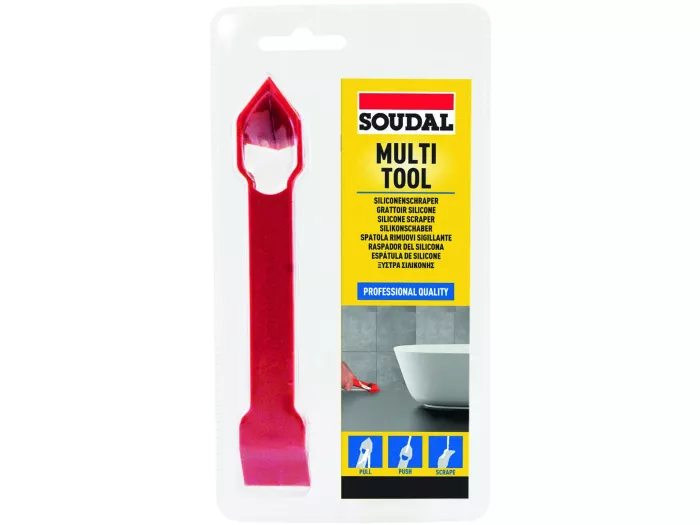 Soudal Multitool Hilfsmittel Fugenkit Silikonschaber 119352