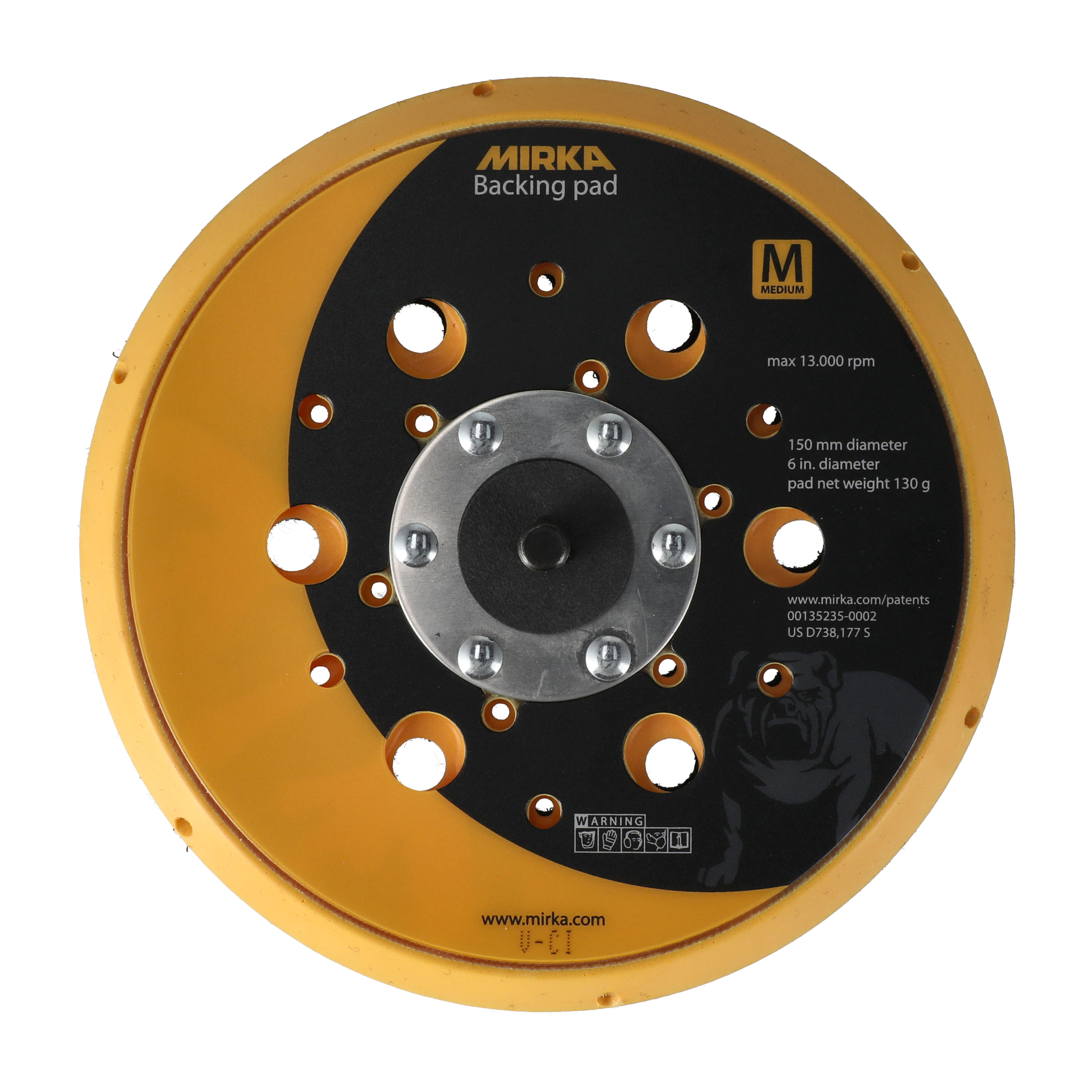 Schleifteller Netz Ø 150 mm 5/16"-Gewinde